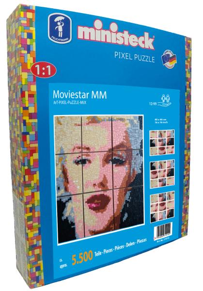 ministeck ART - PiXEL-MiX-PuZZLE - Filmstar MM